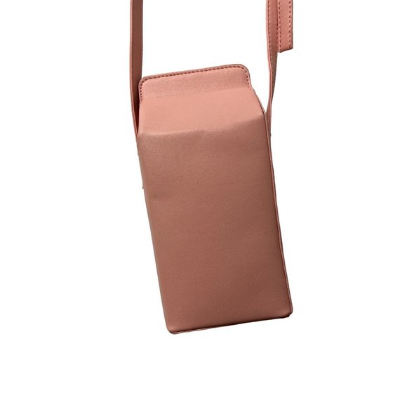 Unbranded Bags Novelty Bag Strawberry Milk Carton Crossbody Handbag